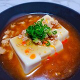 酸辣温豆腐